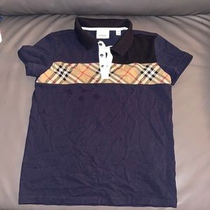 Boys Burberry Polo